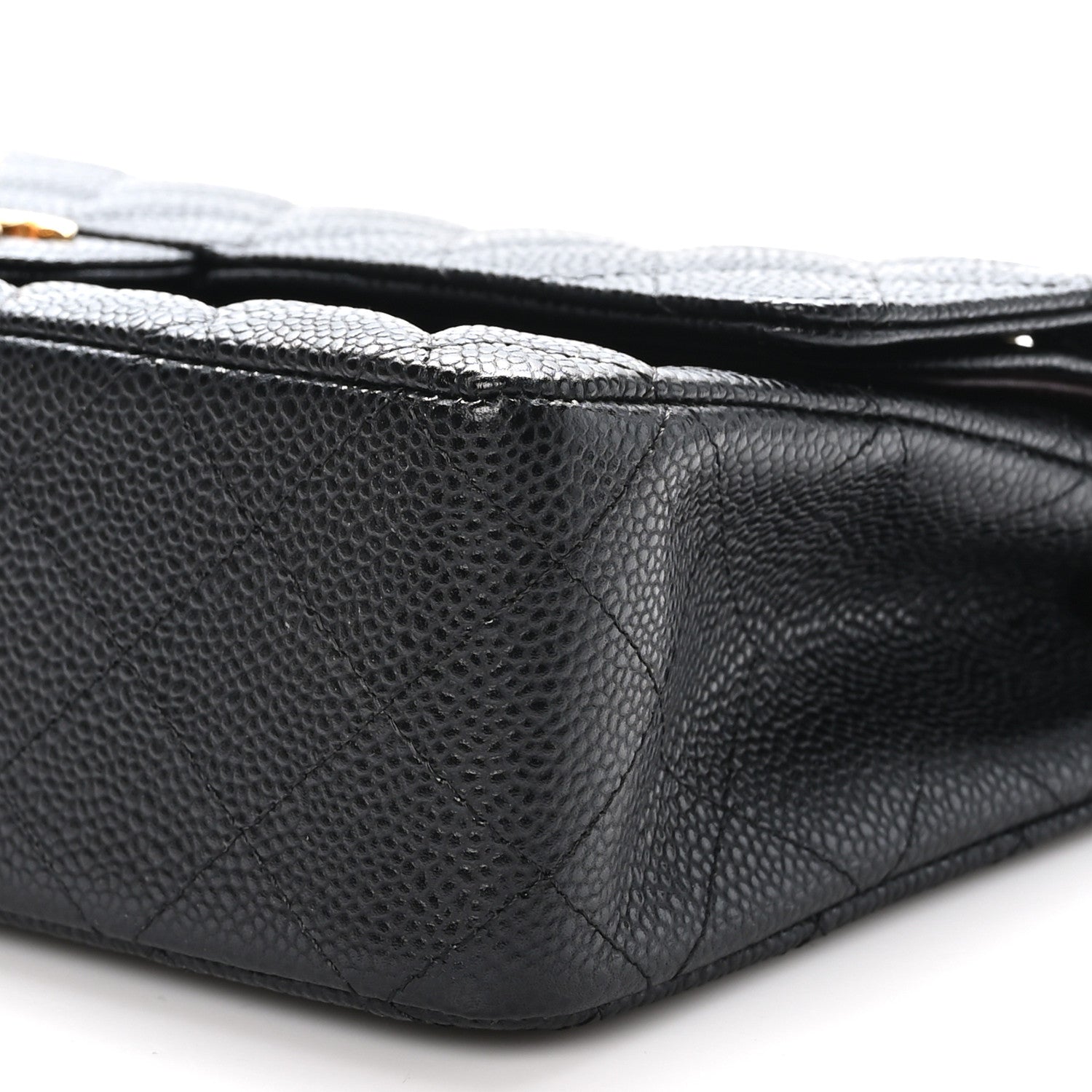 Chanel Caviar Quilted Medium Double Flap Black 10 of 10