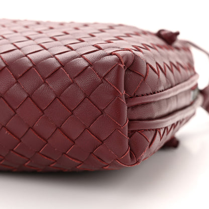 Bottega Veneta Nappa Intrecciato Nodini Crossbody Messenger Bordeaux 10 of 10