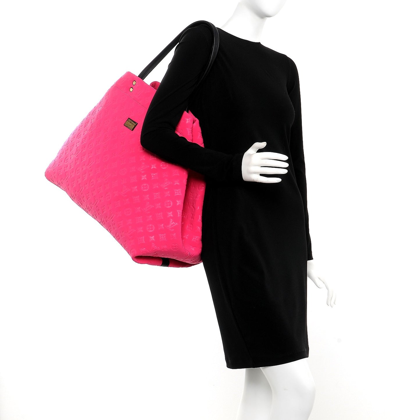 Neoprene Monogram Scuba GM Fuchsia