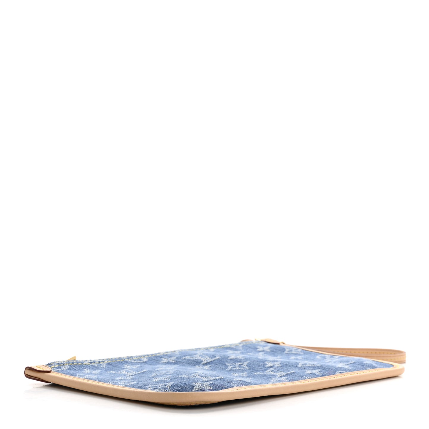Denim Monogram Jacquard Neverfull MM GM Pochette Blue