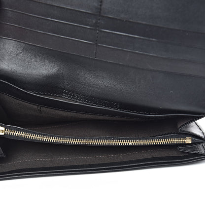Fendi Zucchino Cuoio Continental Wallet Black Moro 5 of 10