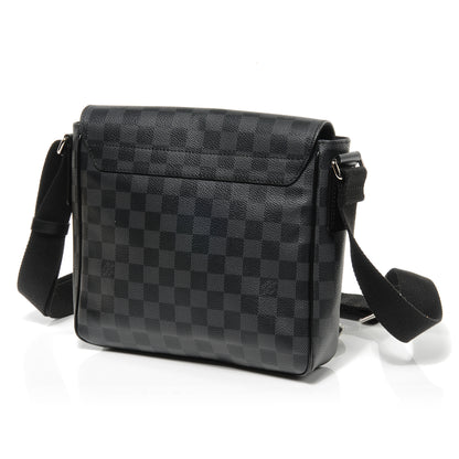 Louis Vuitton Damier Graphite District PM 4 of 8