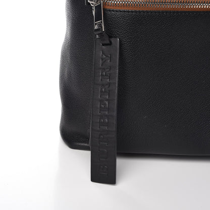 Burberry Calfskin Zip-Top Backpack Black 7 of 8