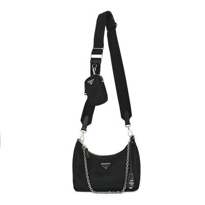 Prada Nylon Re-Edition 2005 Shoulder Bag Black 1 of 9