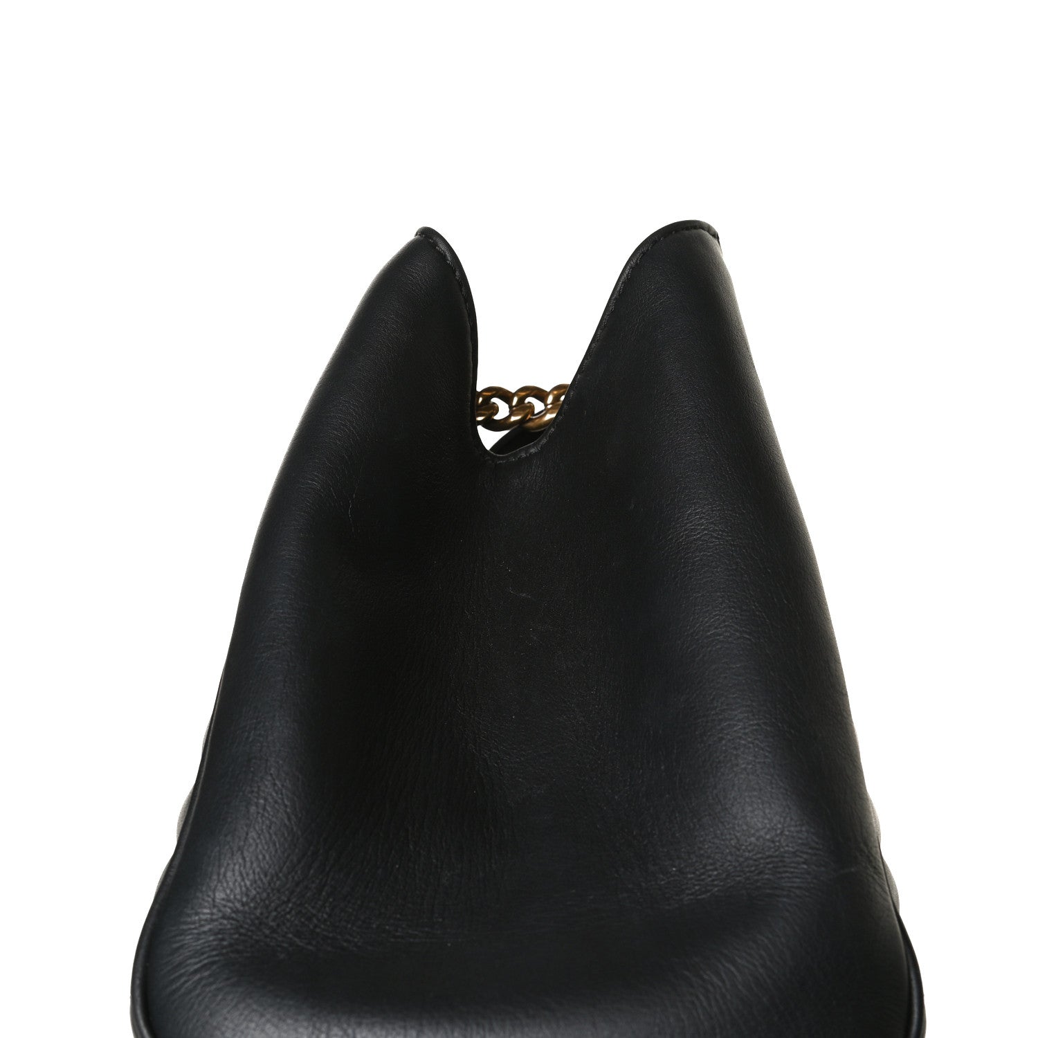 Louis Vuitton Calfskin New Wave Chain Tote Black 12 of 16