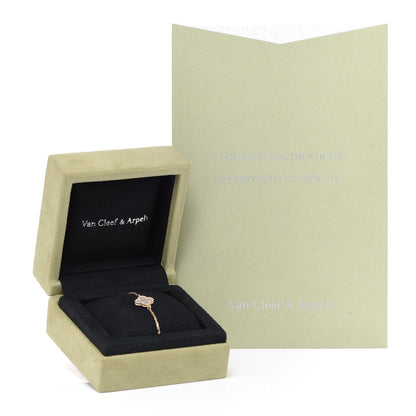 Van Cleef & Arpels 18K Yellow Gold Mother of Pearl Sweet Alhambra Bracelet 5 of 5