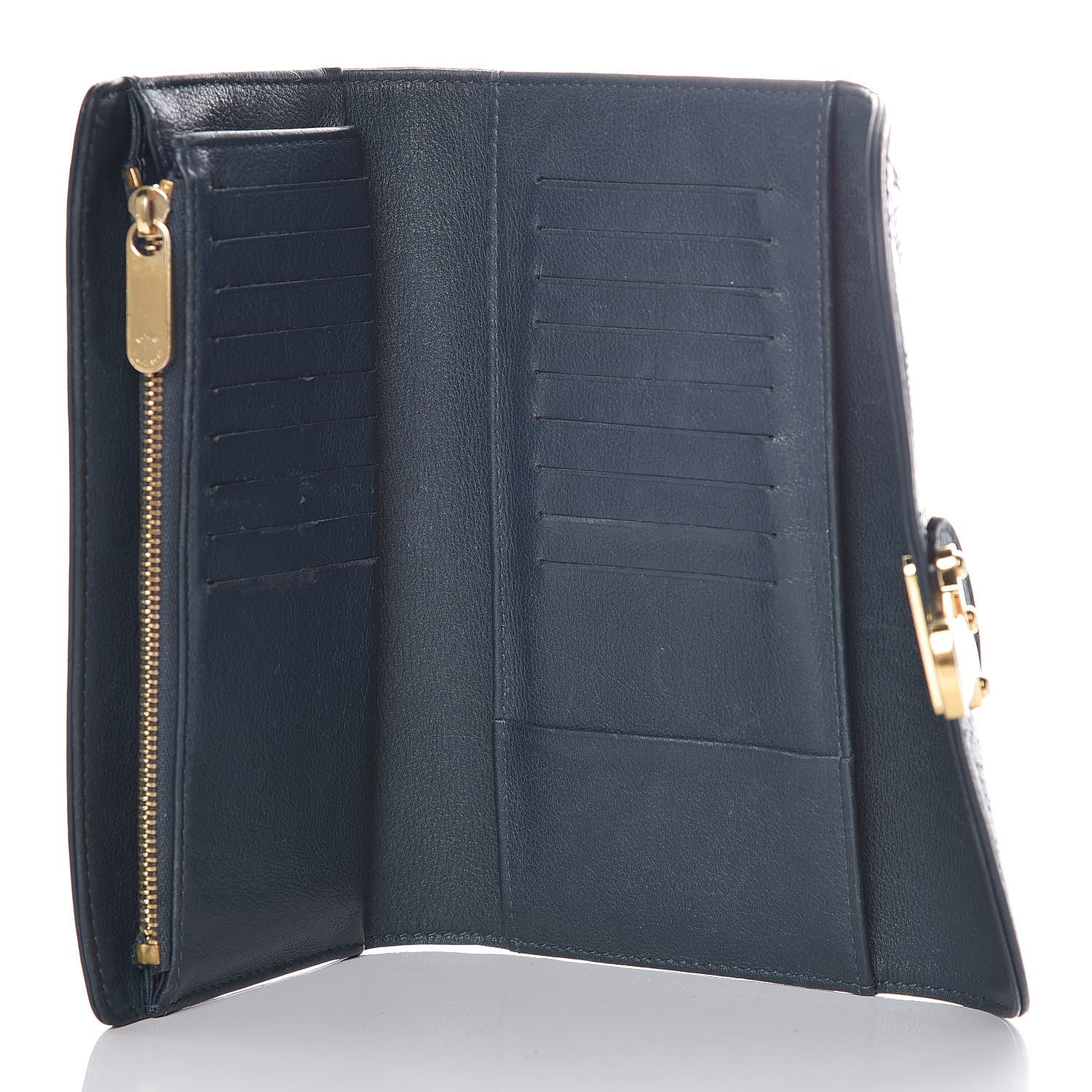 Louis Vuitton Mahina Amelia Wallet Marine 4 of 10