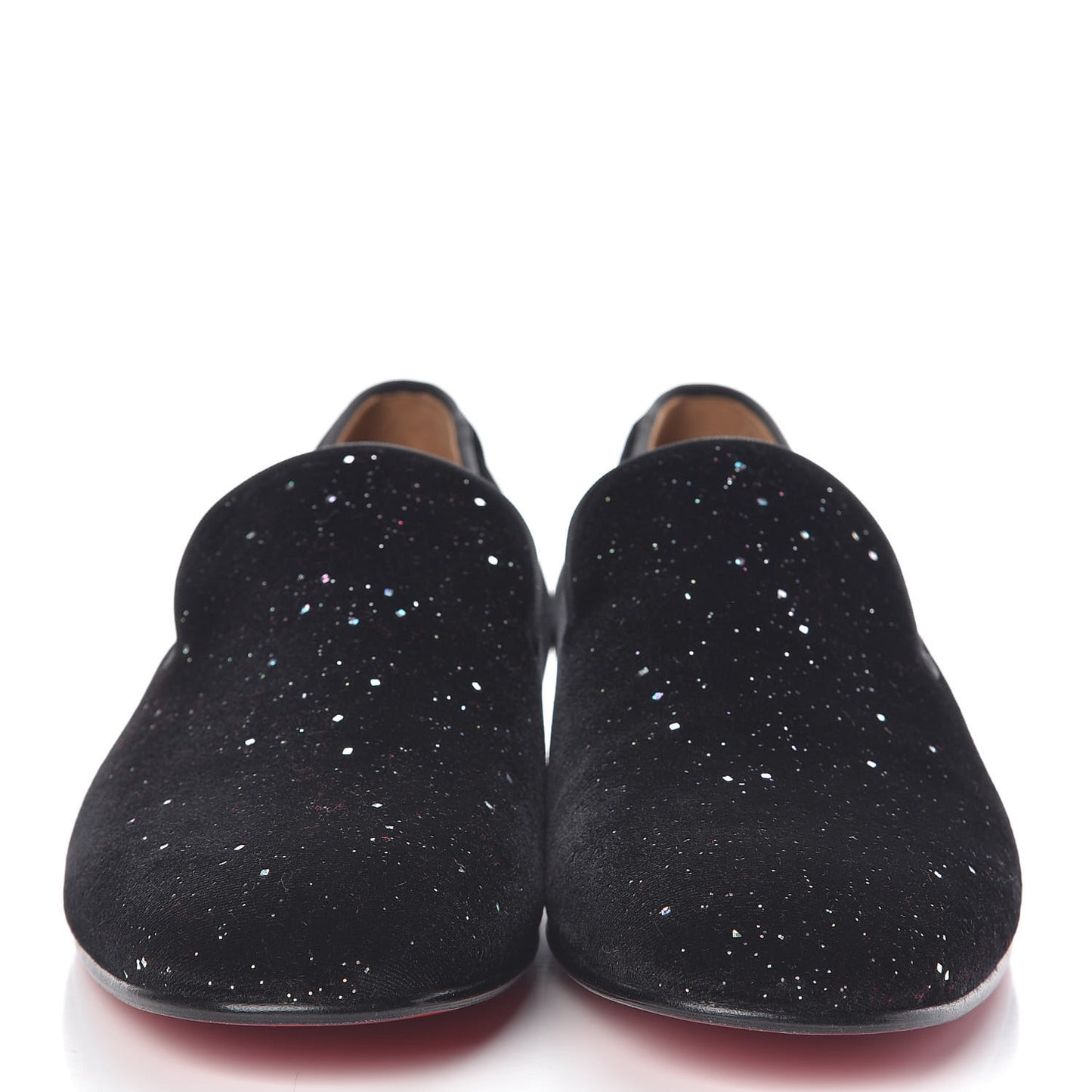 Crosta Veau Velours Mens Dandelion Flat Loafers 41.5 Black