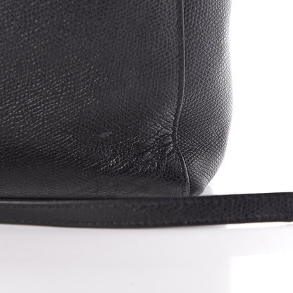 Celine Grained Calfskin Small Vertical Cabas Black 15 of 20