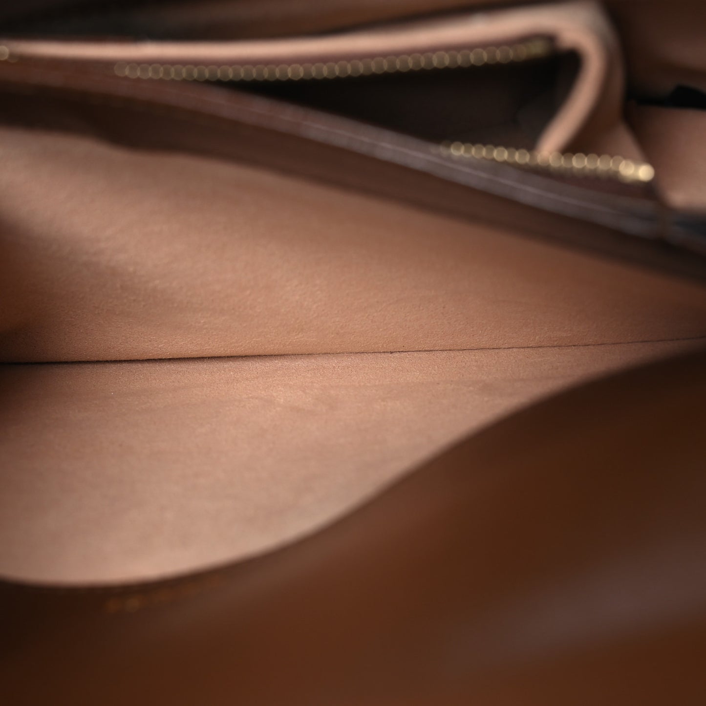 GG Supreme Monogram Horsebit 1955 Shoulder Bag Beige Brown Sugar