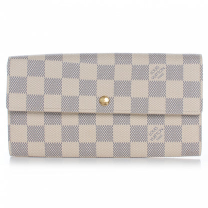 Louis Vuitton Damier Azur Sarah Wallet 1 of 7