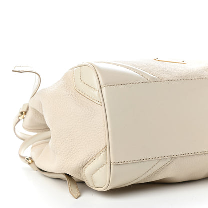 Burberry Grainy Calfskin Small Canterbury Tote Limestone 7 of 9
