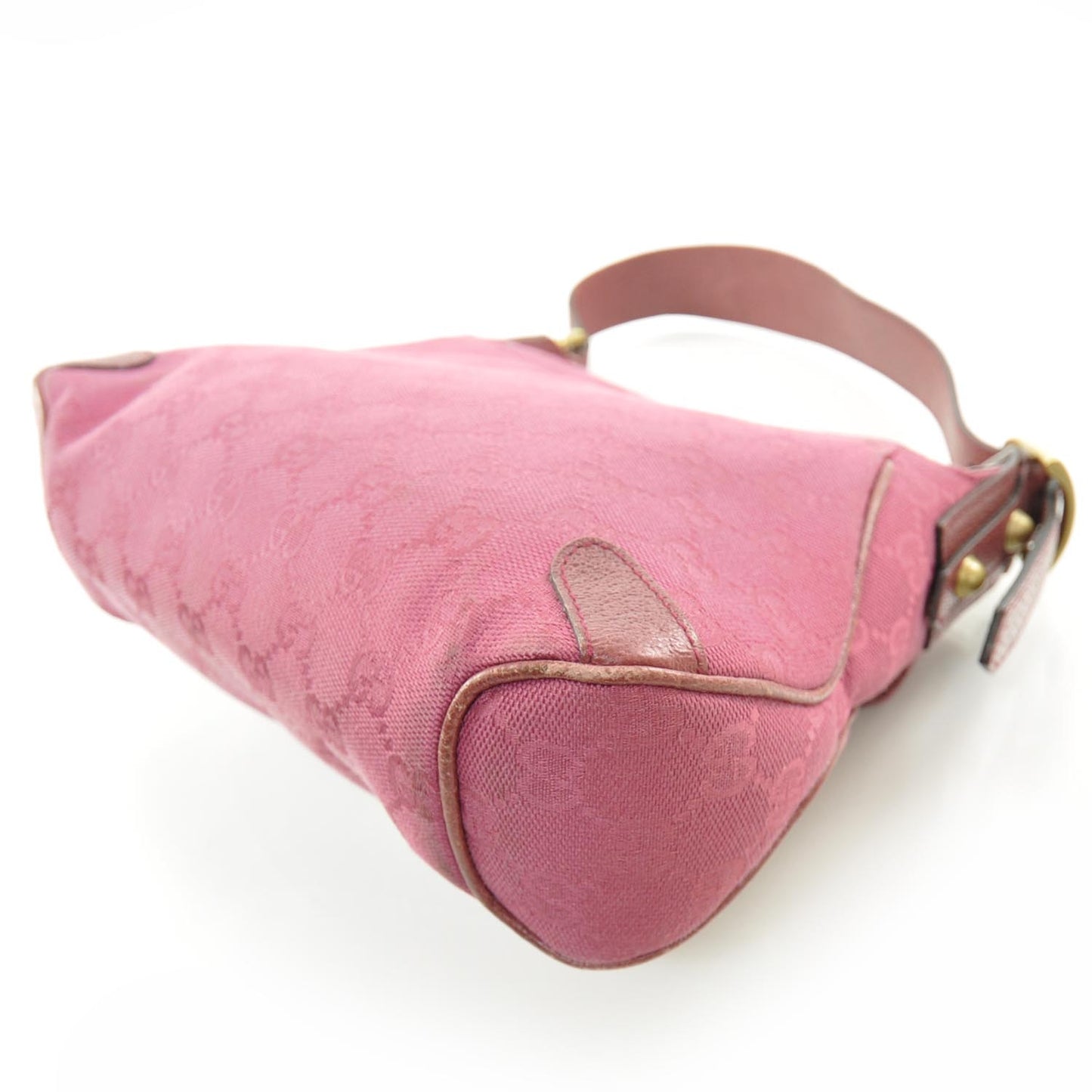 Monogram Horsebit Flap Bag Fuchsia