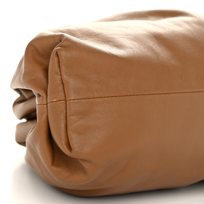 Bottega Veneta Smooth Butter Calf The Pouch Oversized Clutch Cammello 9 of 10