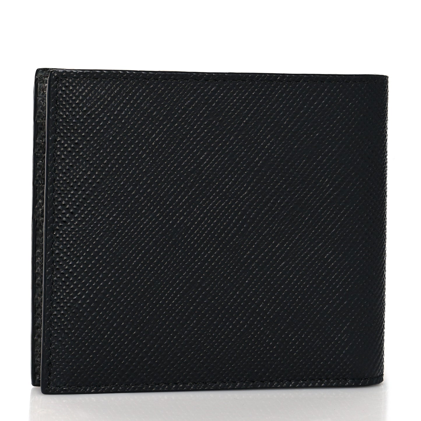 Saffiano Bi-Fold Wallet Black
