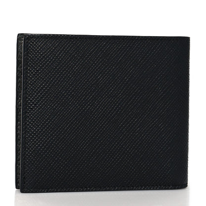 Prada Saffiano Bi-Fold Wallet Black 3 of 8
