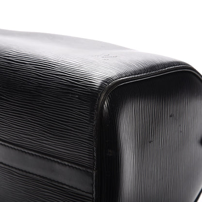 Louis Vuitton Epi Speedy 25 Black 10 of 14