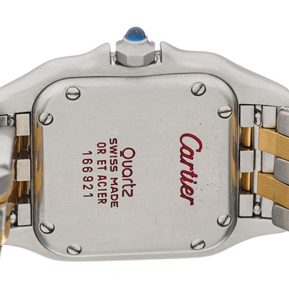 Cartier Stainless Steel 18K Yellow Gold 22mm Panthere Quartz Watch 4 of 4