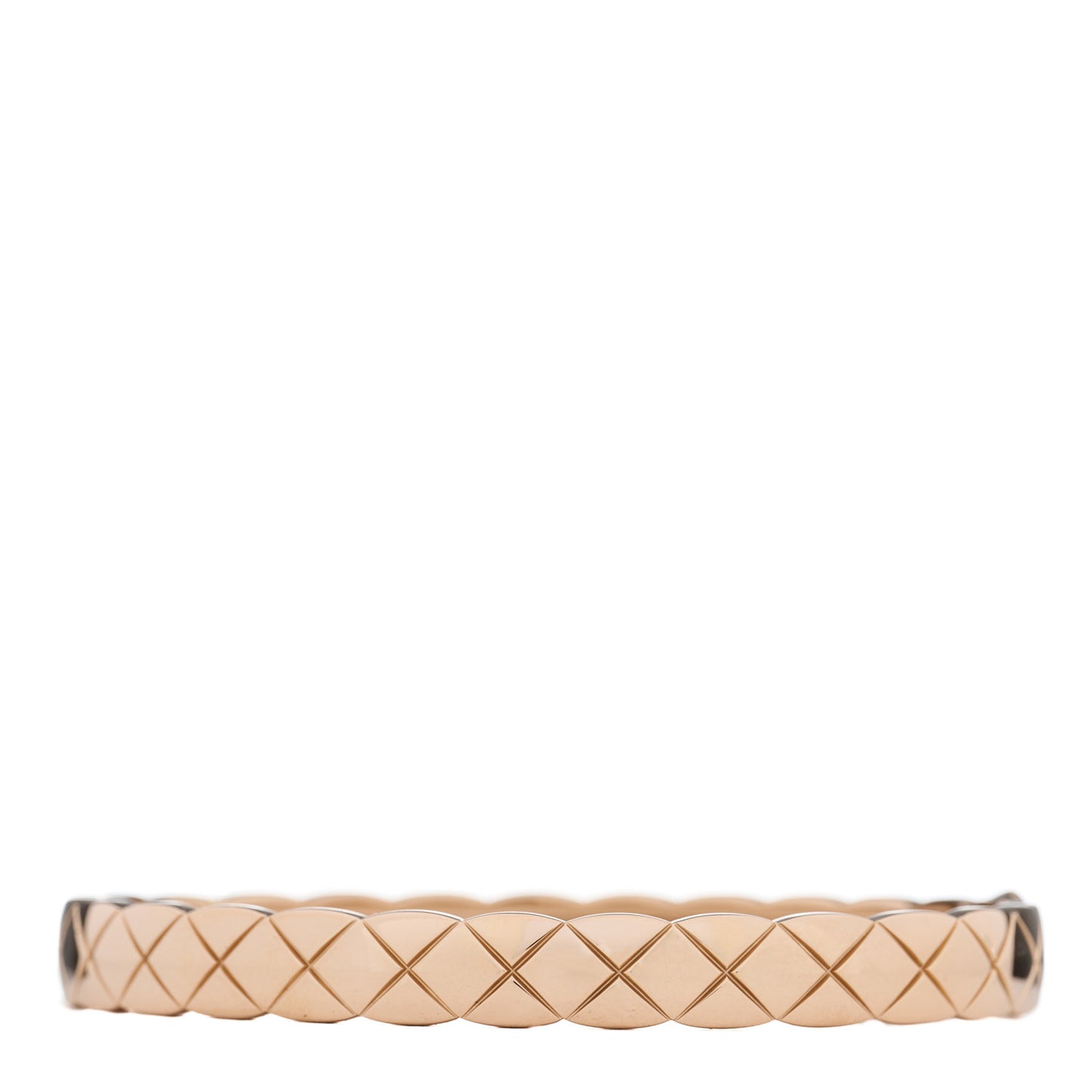 18K Beige Gold Coco Crush Bangle Bracelet S