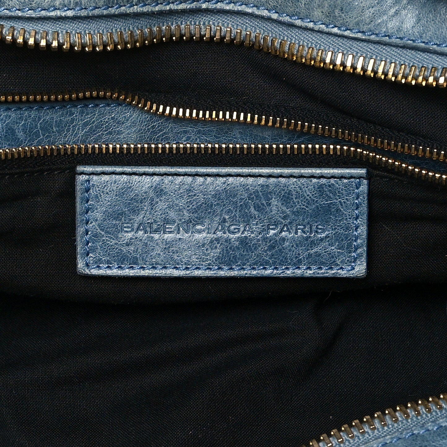 Agneau Giant 21 Gold Hardware Part Time Bleu