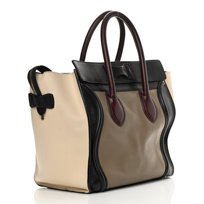 Celine Smooth Calfskin Mini Tri-Color Luggage Grey 3 of 20