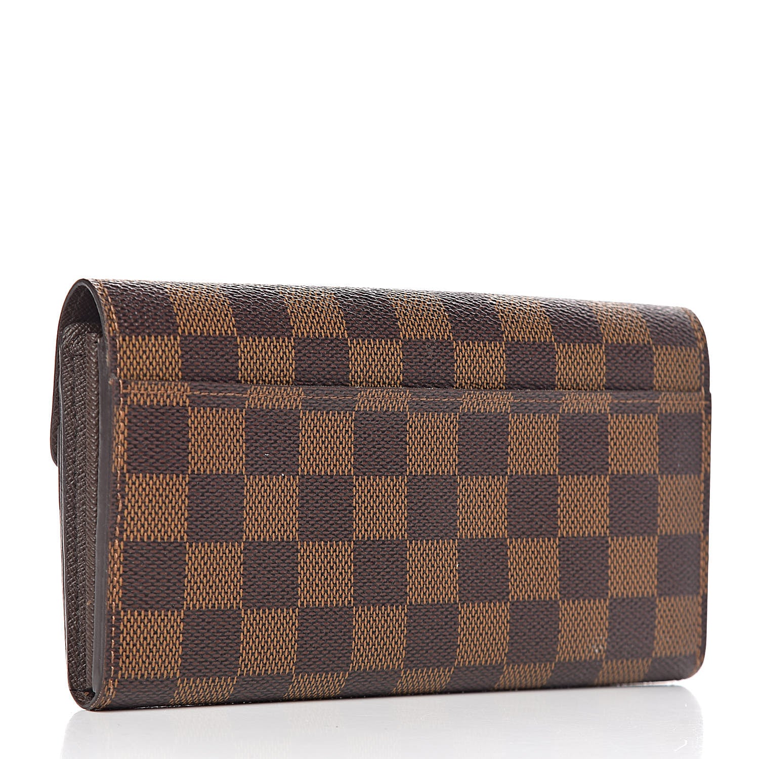 Louis Vuitton Damier Ebene Sarah Wallet NM 3 of 6