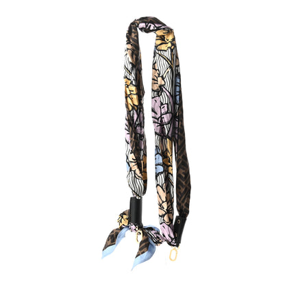 Fendi X JOSHUA VIDES Silk Calfskin FF Strap You Brown Multicolor 3 of 6