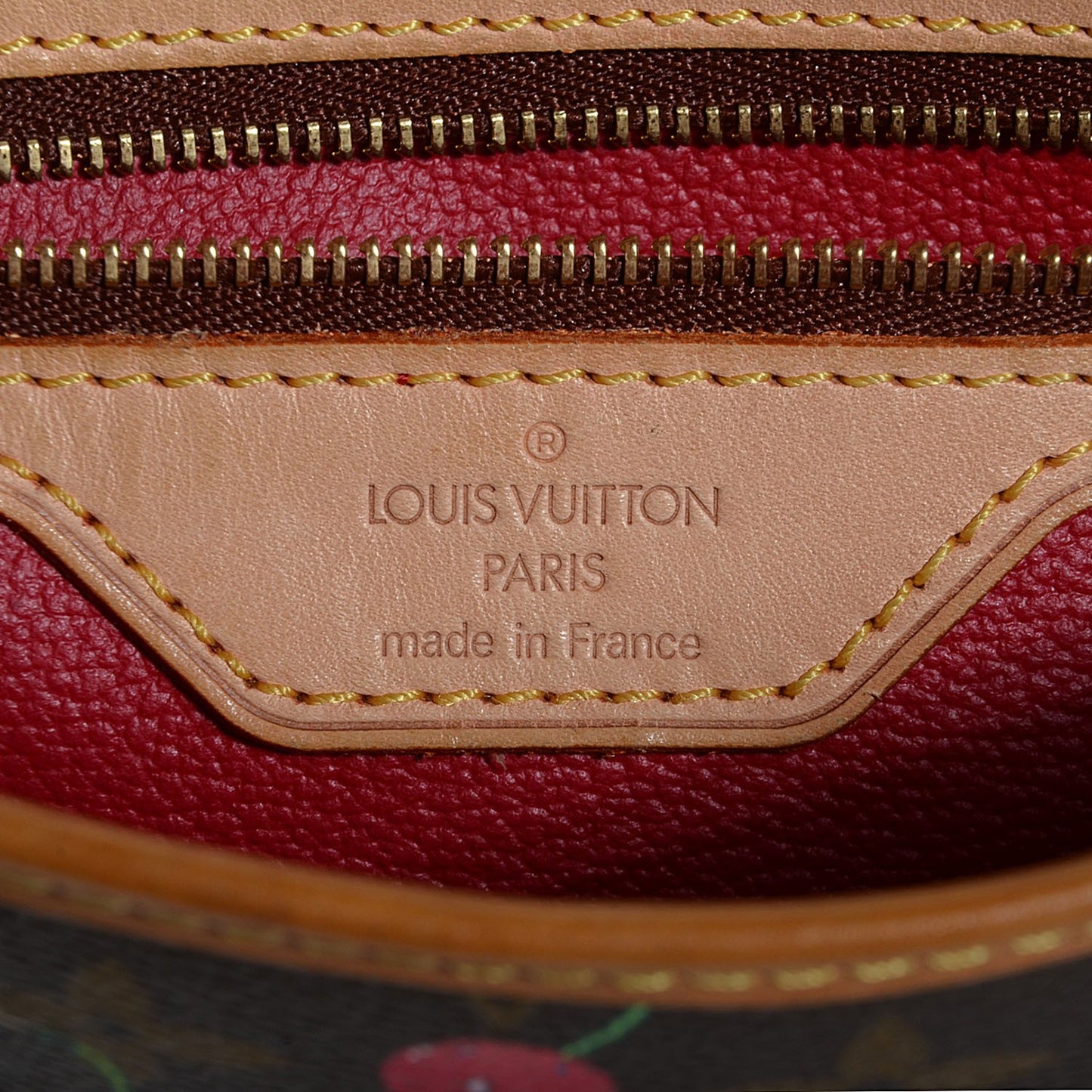 Monogram Cerises Bucket