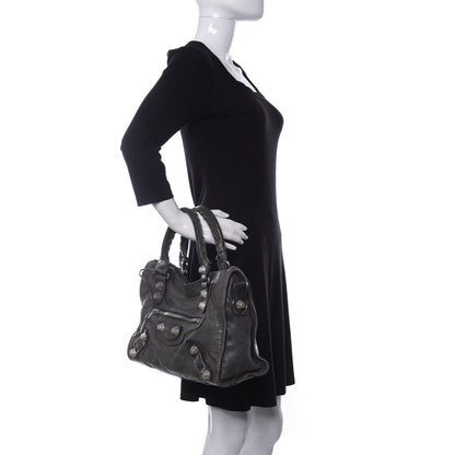 Balenciaga Agneau Giant 21 Silver Hardware City Anthracite 2 of 15