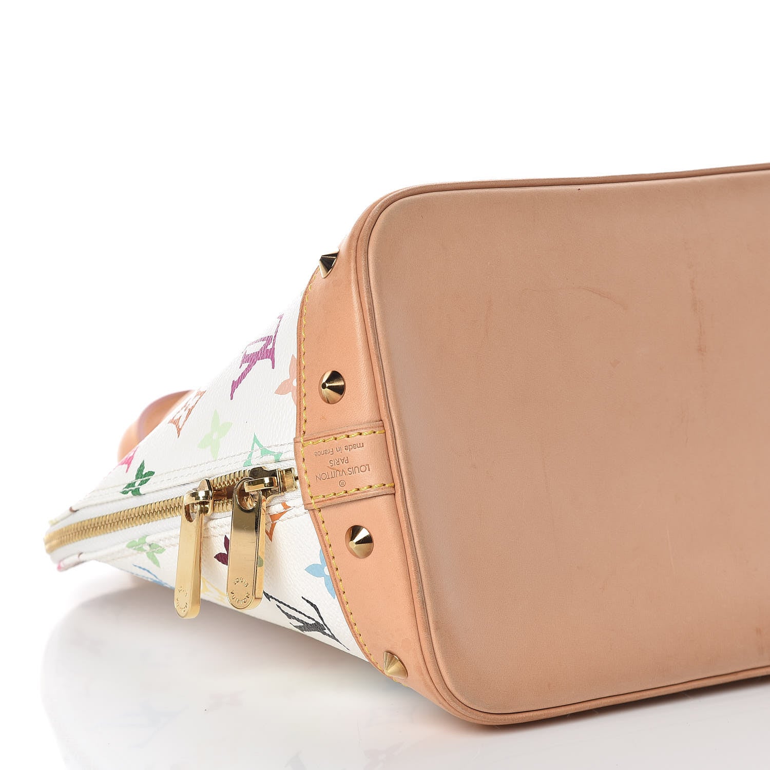 Louis Vuitton Monogram Multicolor Alma White 7 of 8