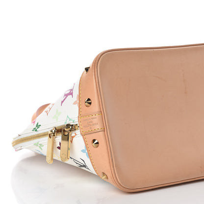 Louis Vuitton Monogram Multicolor Alma White 7 of 8