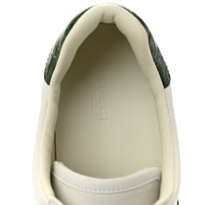 Gucci Ultralight Plume Calfskin Web Womens Ace Platform Sneakers 39.5 White 7 of 10