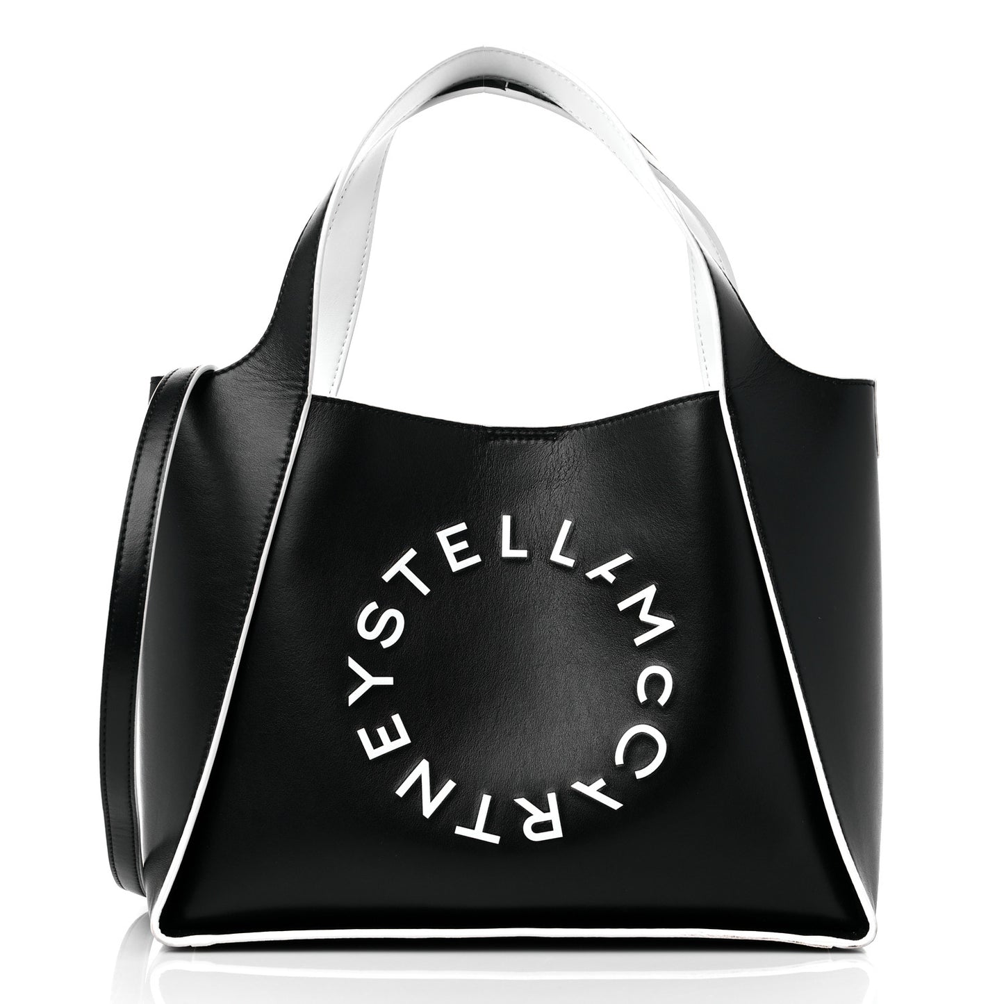 Eco Alter Nappa Mini Crossbody Black White