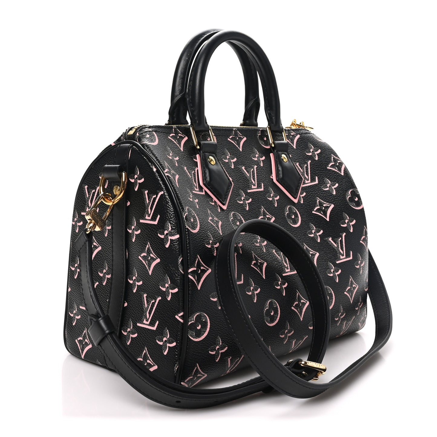 Monogram Fall for You Speedy Bandouliere 25 Black