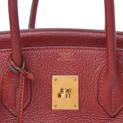 Hermes Togo Birkin 30 Rouge Vif 6 of 17