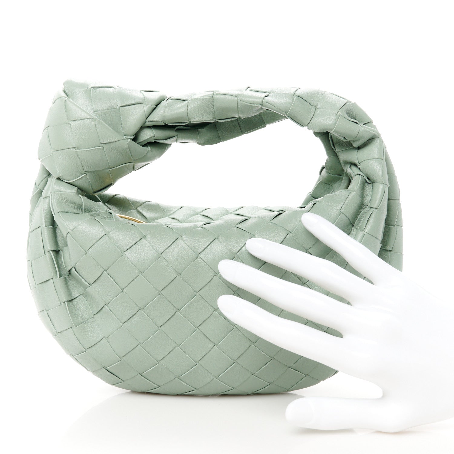 Bottega Veneta Nappa Intrecciato Mini Jodie New Sauge 2 of 11
