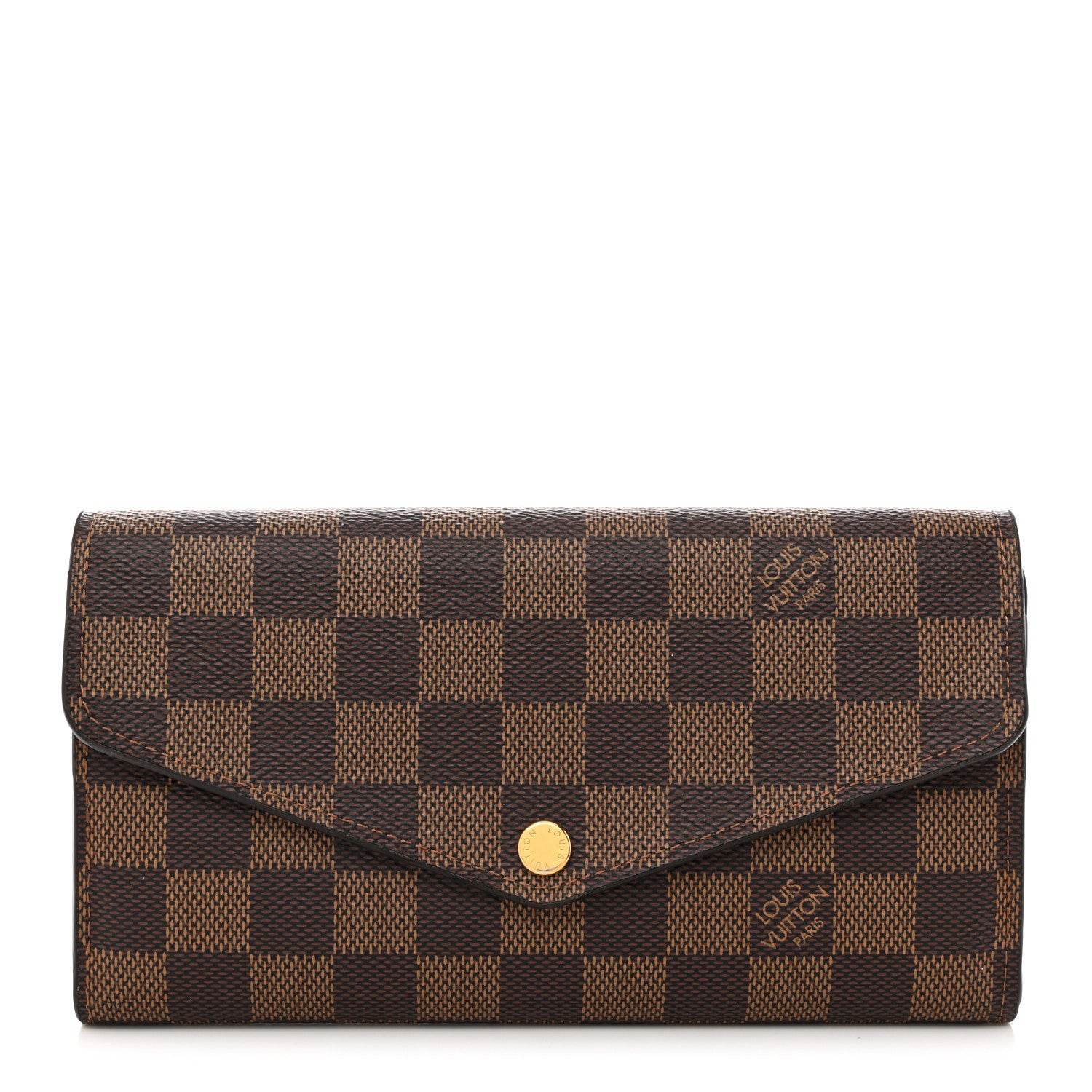 Louis Vuitton Damier Ebene Sarah Wallet NM 1 of 11