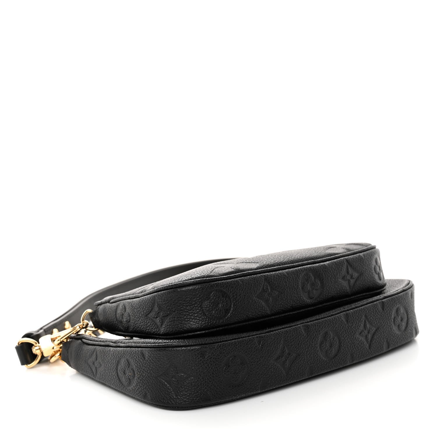 Louis Vuitton Empreinte Monogram Giant Multi Pochette Accessories Black 4 of 10