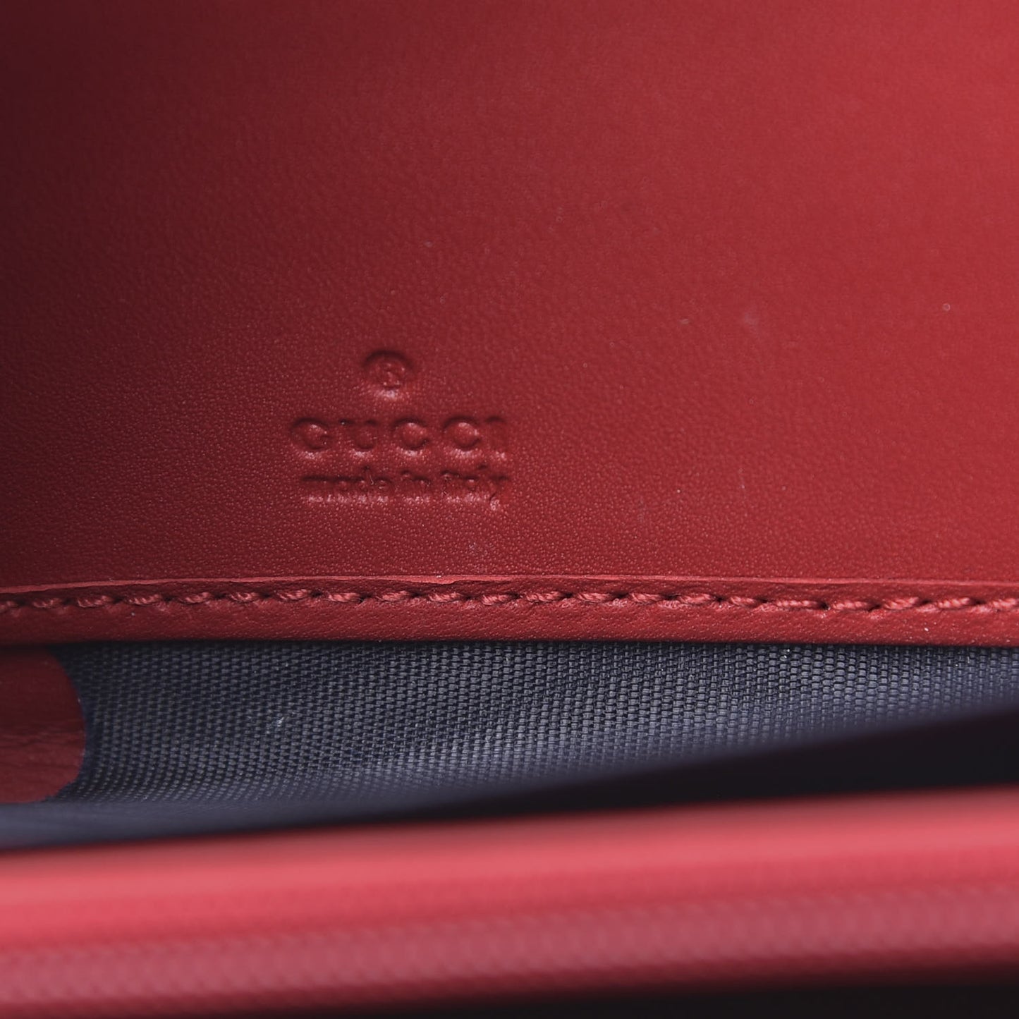 GG Supreme Monogram Blooms Zip Around Wallet Blue Red