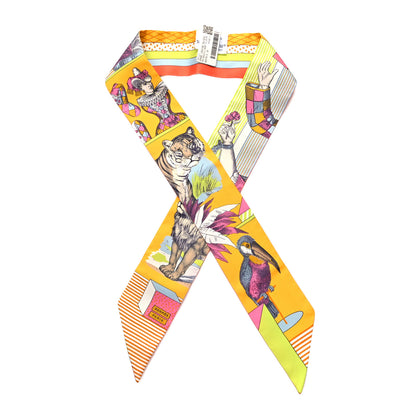Hermes Silk Twilly Grand Theatre Nouveau Soleil 1 of 4