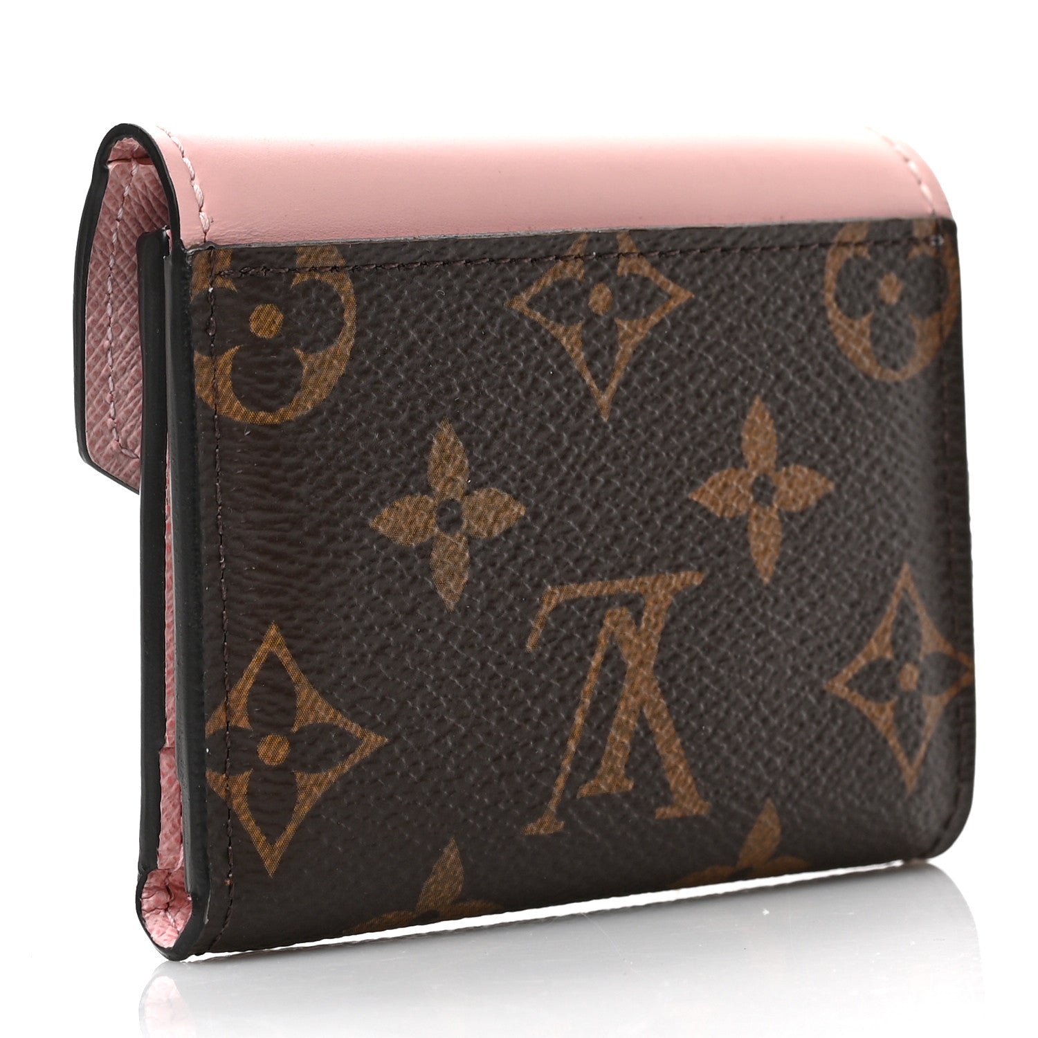 Louis Vuitton Monogram Zoe Wallet Rose Ballerine 3 of 6