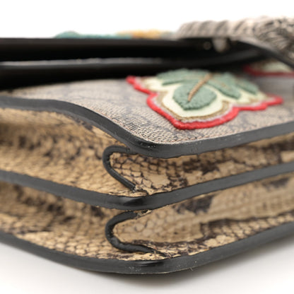 Gucci GG Supreme Monogram Snakeskin Embroidered Small Dionysus Shoulder Bag 7 of 13