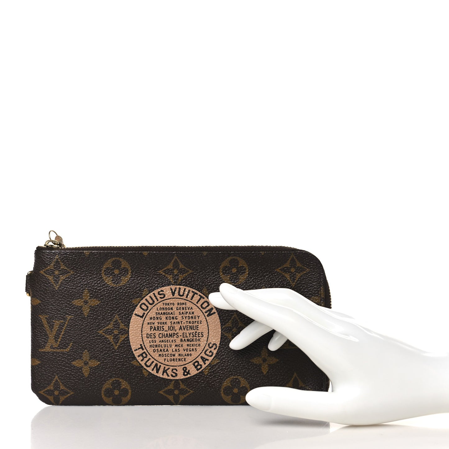 Monogram Complice Trunks and Bags Wallet Beige