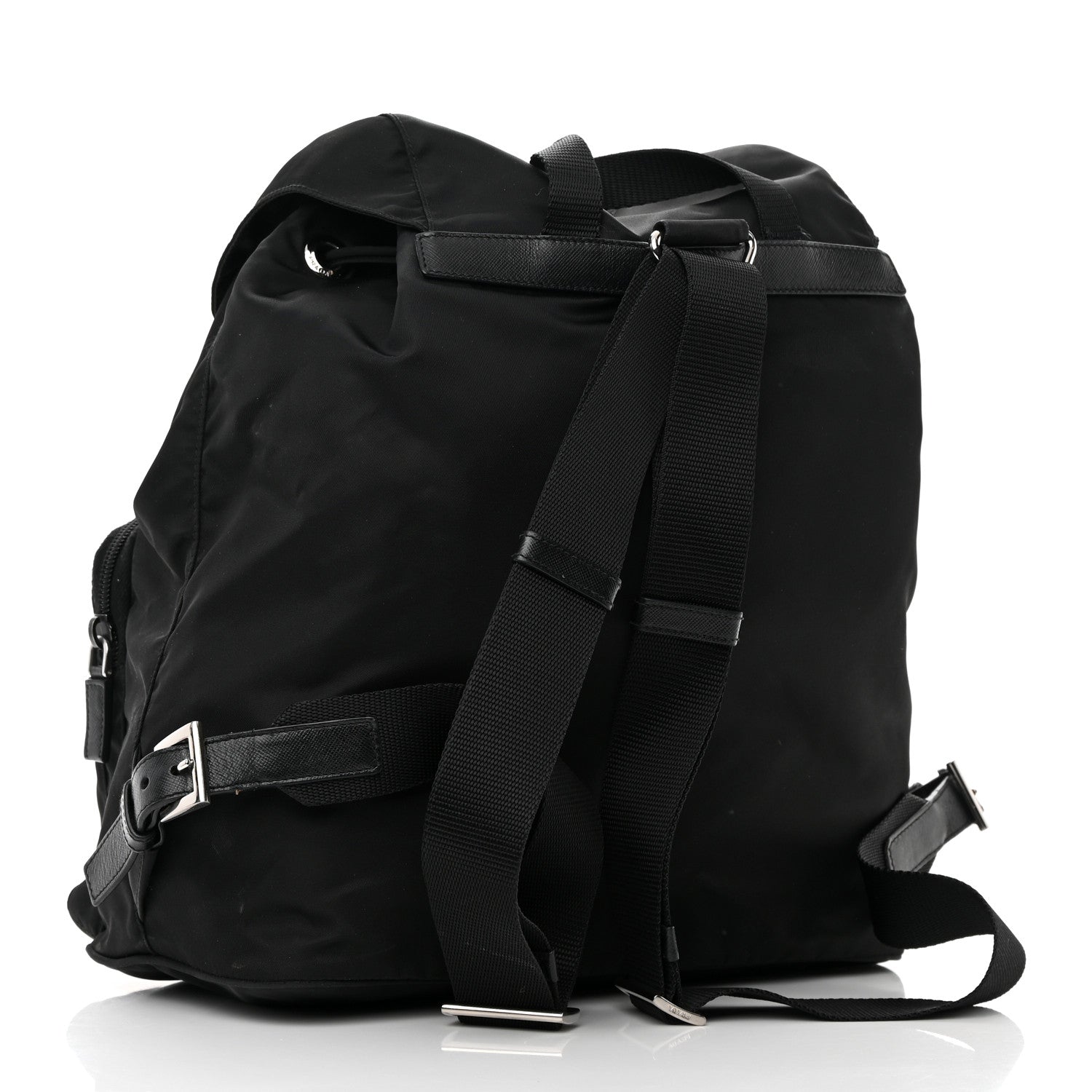 Prada Nylon Vela Large Backpack Black 3 of 22
