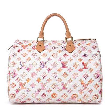 Louis Vuitton Watercolor Aquarelle Speedy 35 White 1 of 19