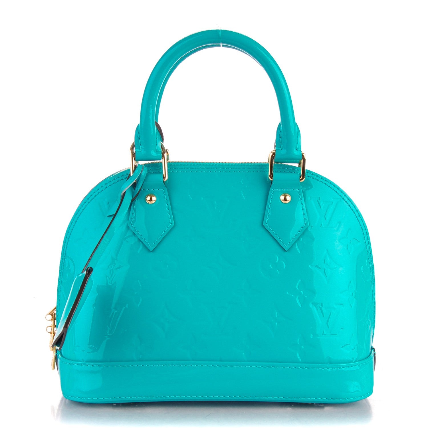 Louis Vuitton Vernis Alma BB Turquoise 1 of 7