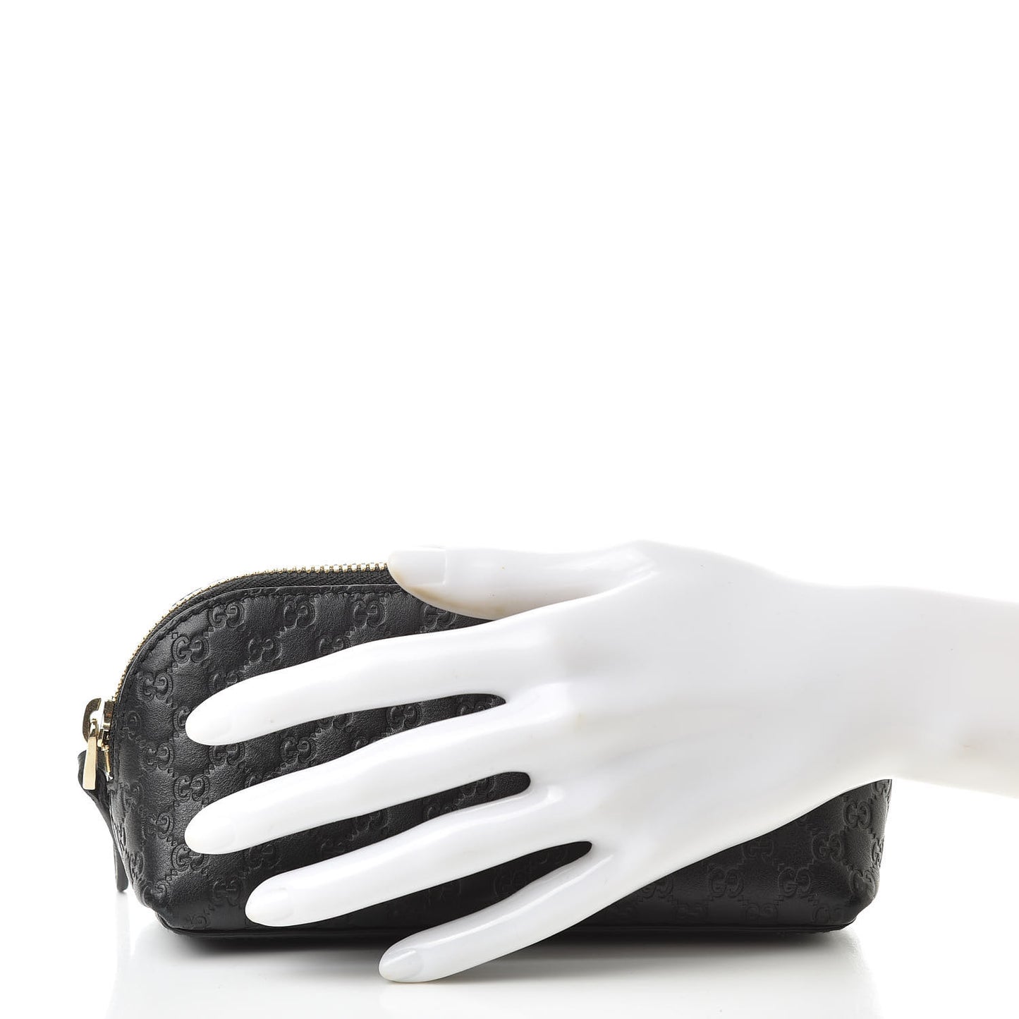 Guccissima Small Cosmetic Case Black