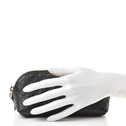 Gucci Guccissima Small Cosmetic Case Black 2 of 8