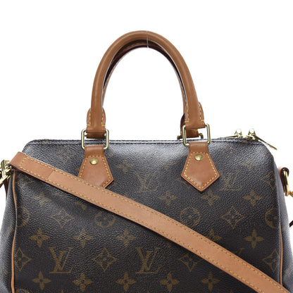 Louis Vuitton Monogram Speedy Bandouliere 25 10 of 12