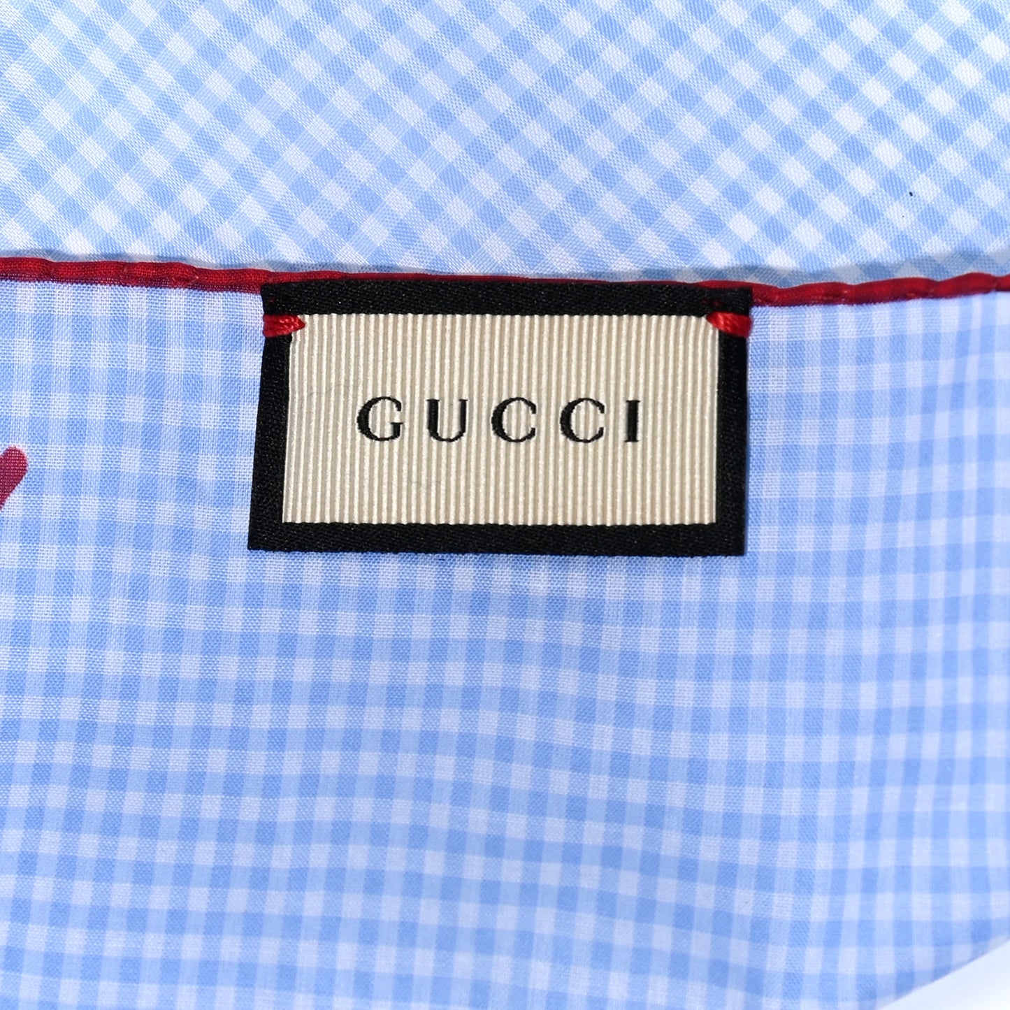 Cotton Popeline Heart Pocket Square Blue